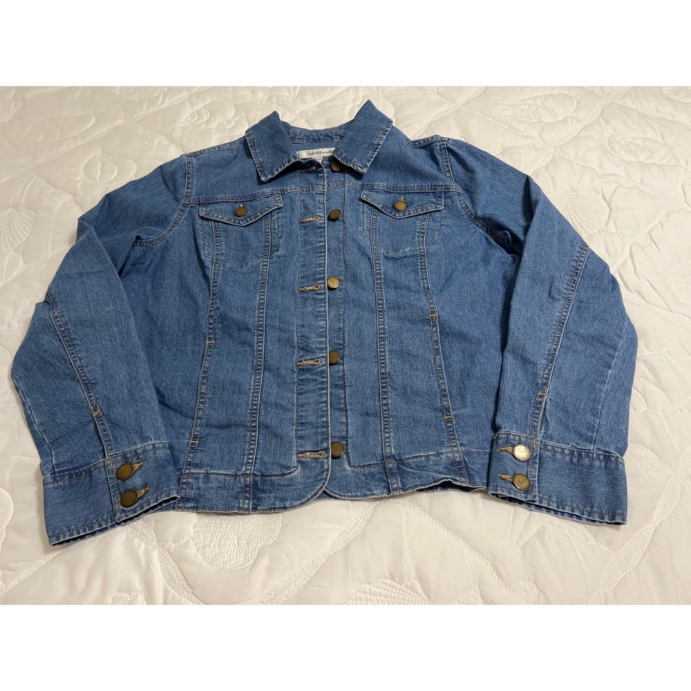 Croft & Barrow Jean Jacket Size Large
